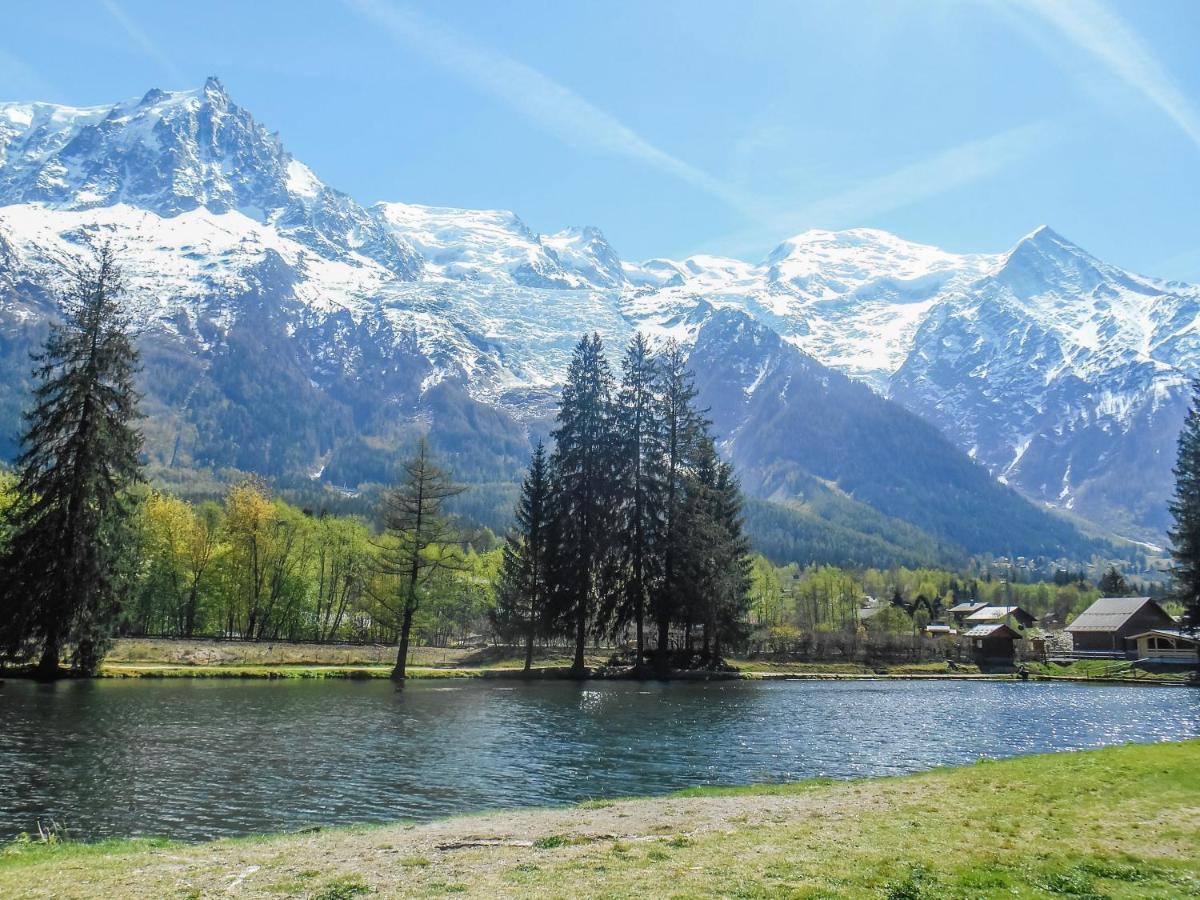 Vue Montblanc Magique En Centre-Ville Avec Parking Chamonix Eksteriør bilde