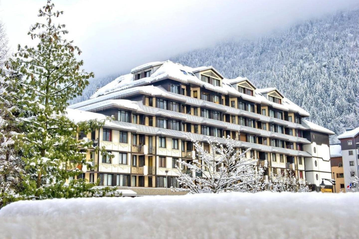 Vue Montblanc Magique En Centre-Ville Avec Parking Chamonix Eksteriør bilde