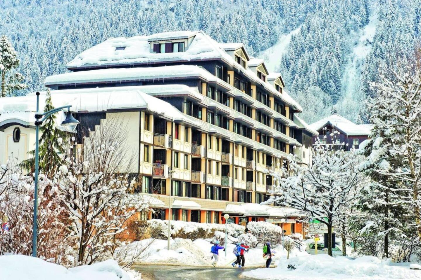 Vue Montblanc Magique En Centre-Ville Avec Parking Chamonix Eksteriør bilde